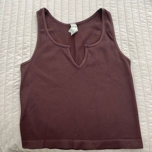 Maroon NikiBiki tank top